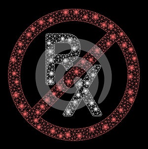 Bright Mesh Carcass No Receipt with Light Spots