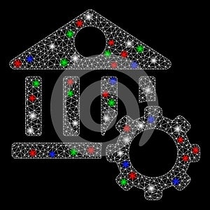 Bright Mesh 2D Bank Options with Flare Spots