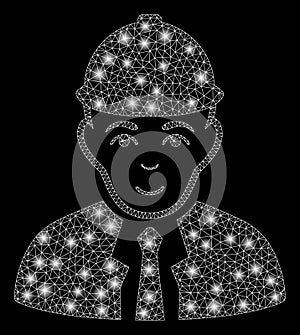 Bright Mesh Network Engineer with Light Spots