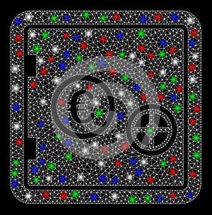 Bright Mesh Carcass Euro Safe with Flash Spots