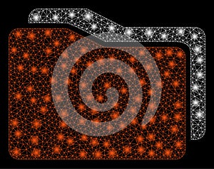 Flare Mesh Carcass Folders with Flare Spots