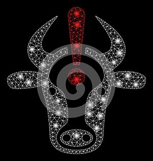 Bright Mesh Network Cow Error with Flash Spots