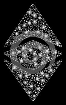 Bright Mesh Network Ethereum Classic with Light Spots
