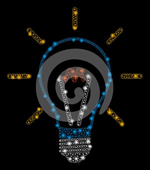 Bright Mesh Network Invent Bulb with Light Spots