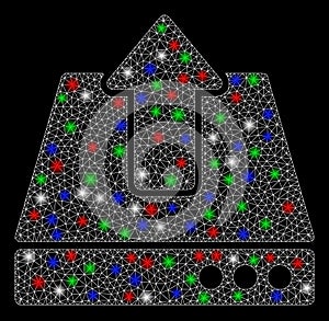 Bright Mesh Carcass Upload with Flare Spots