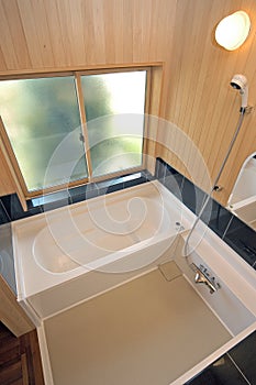 Bright and modern bathroom pattern with the latest features