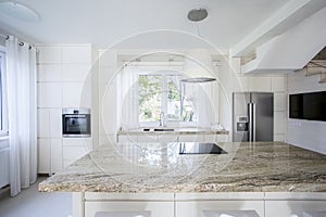 Bright modern kitchen