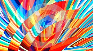 Bright multicolored background. Abstract vector graphics