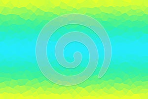 Bright Neon Low Poly Gradient Crystallize Background Illustration