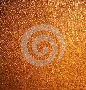 Bright orange background