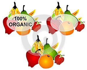 Bright Organic Food Labels