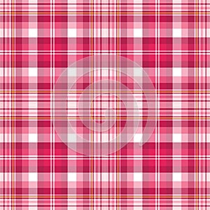 Bright Pink Plaid