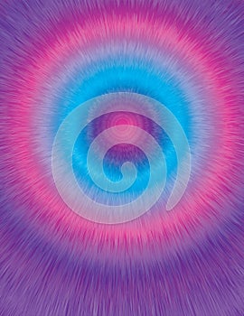 Bright pink, purple and blue abstract psychedelic tunnel motion background