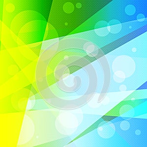 Bright psychedelic abstract geometric colorful background vector illustration