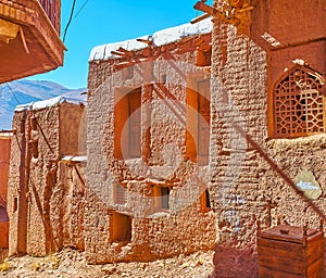 bright red-ochre houses, Abyaneh