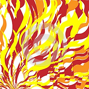 Fire Abstract Background photo