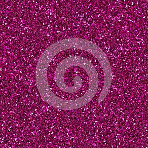 Bright red, purple, fuchsia, magenta glitter, sparkle confetti texture. Christmas abstract background, seamless pattern.