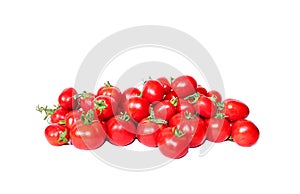 Bright red tomatoes