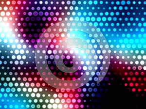 Bright Romantic Spotlight Lights Background - Disco Party LED Projector Design