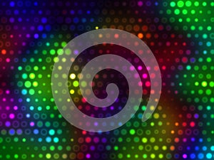 Bright Romantic Spotlight Lights Background - Disco Party LED Projector Design