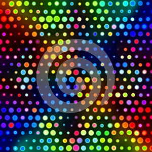 Bright Romantic Spotlight Lights Background - Disco Party Projector Light Design