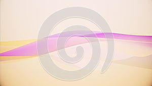 Bright Sandy Gradient Wave Abstract Background Loop