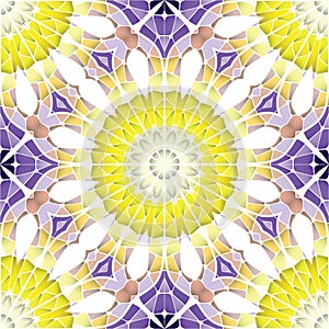 Bright seamless abstract pattern, mandala.