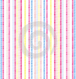 Bright seersucker stripes