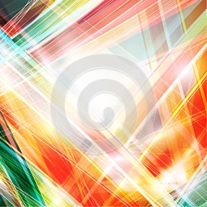 Bright shaded pattern