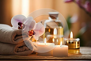Bright Spa vibe, beauty treatment and wellness background