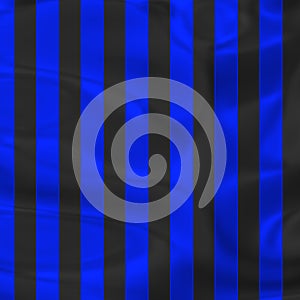 Bright sportive black and blue stripes photo