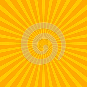 Bright starburst sunburst background with regular radiating li