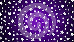 Bright Stars Texture in Dark Purple Background