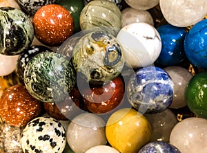 Bright Stone Marbles in Bulk