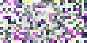 Bright Tiling Colored Squares