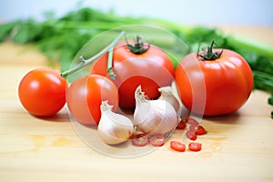 bright tomatoes and onions featured in homemade ranchero sauce