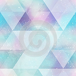 Bright triangle seamless pattern