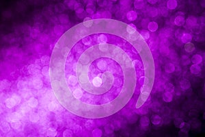 Bright unfocused purple abstract bokeh background photo