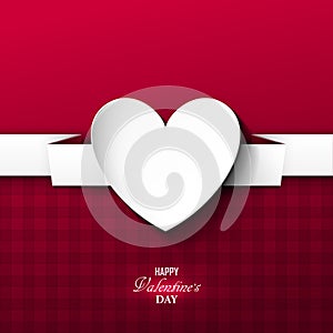 Bright Valentine`s day background