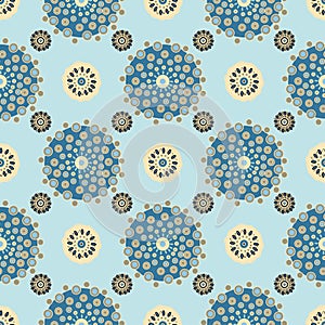 Bright Varicolored seamless pattern background.