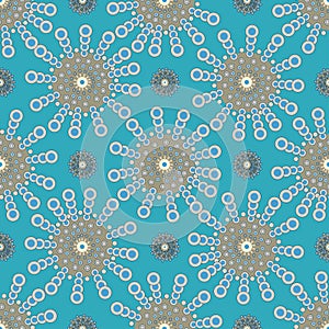 Bright Varicolored seamless pattern background.