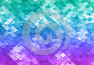 Bright Vector Background with Green, Blue and Purple Gradient. Colorful Shiny Texture for Night Party Banners