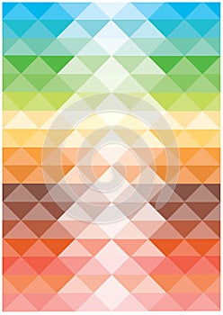 Bright vector color harmonies squares