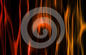 Bright vivid streams of red and orange light create a dynamic energetic background. flames, these patterns offer warm intense