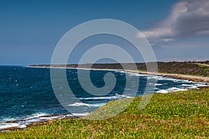 Bright West NL beach afternoon, Gros Morne National Park, Newfoundland