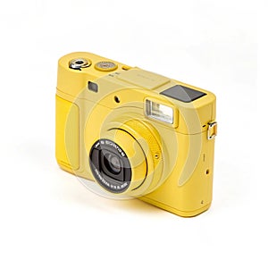 Bright Yellow Handheld Camera