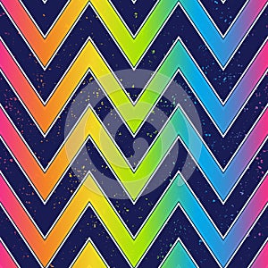 Bright zigzag seamless pattern