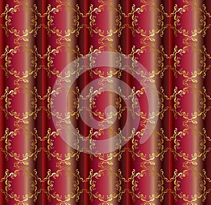 Brighter Ruby silk pattern photo