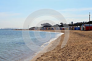 Brighton Beach Bathing Boxes