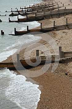 Brighton Beach Groynes photo